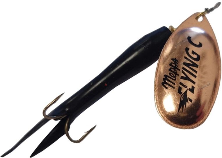 Mepps Aglia Fly Upstream-15 Gr.-Sort/kobber Blad