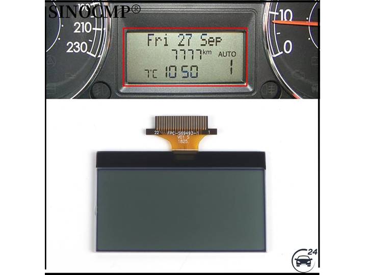 Écran LCD 51822828 51828263 503003011600 pour Citroën Nemo Fiat Grande Punto Fiorino Doblò Linea Strada Peugeot Bipper RAM