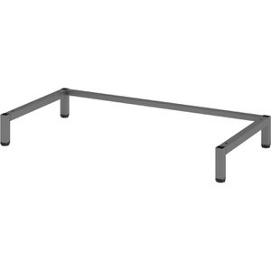 Hammerbacher Sockel FWU08, FlexWall, 80 x 10 x 40 cm, graphit