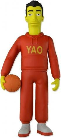 NECA Simpsons 25e Verjaardag Gaststerren Serie 1 Actiefiguur Yao Ming