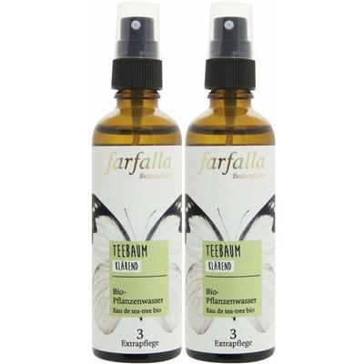 Farfalla Bio-Pflanzenwasser Teebaum Spr 75 ml x2 2x75 Spray