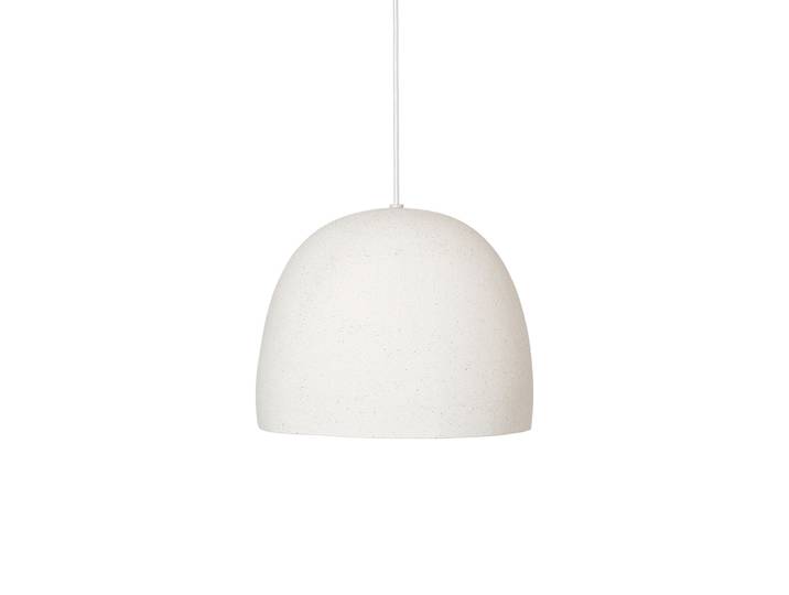 Ferm Living - Suspension Speckle - Blanc - Grès - Designer Trine Andersen