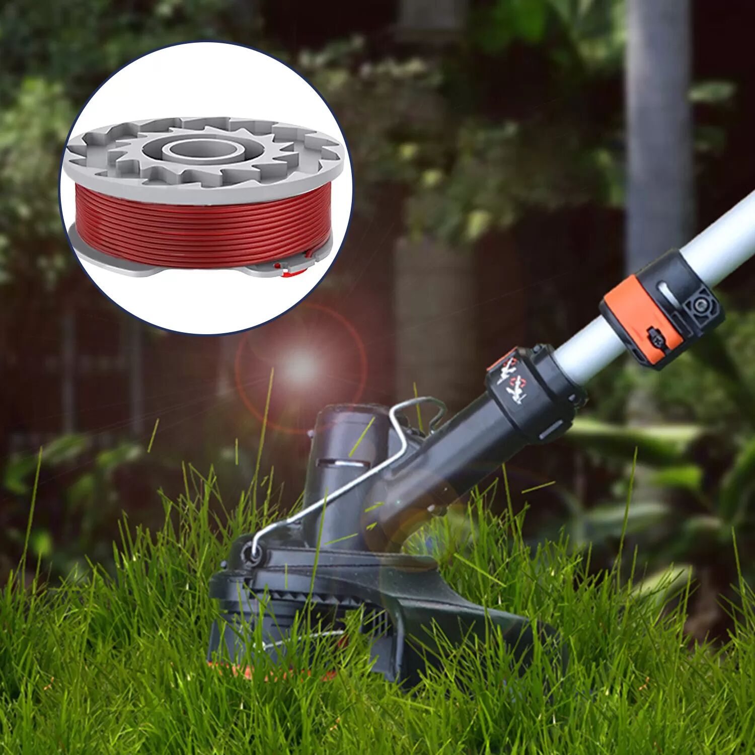 INF Ersatz-Nylonschnur für Gardena SmallCut 300, Gardena Art 8844 & Art 8845