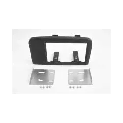Doppel 2-DIN Blende / KFZ Radioblende für Volvo S80