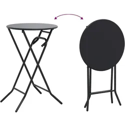 vidaXL, Gartentisch + Balkontisch, Rajonos (50 x 72 cm)