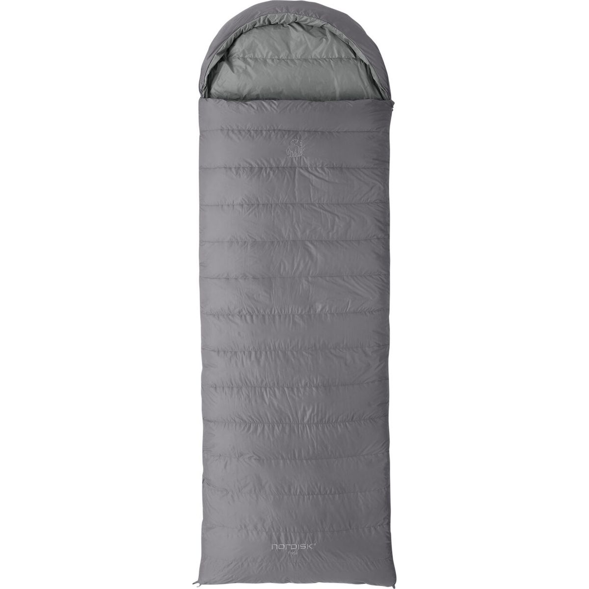 Nordisk Freja -5° Blanket Sleeping Bag silver filigree grey M 10721331-100