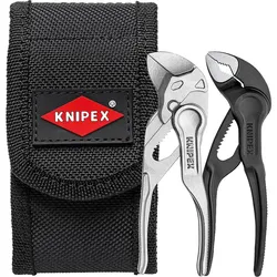 Mini-Zangenset KNIPEX XS, 2-teilig, in Gürteltasche