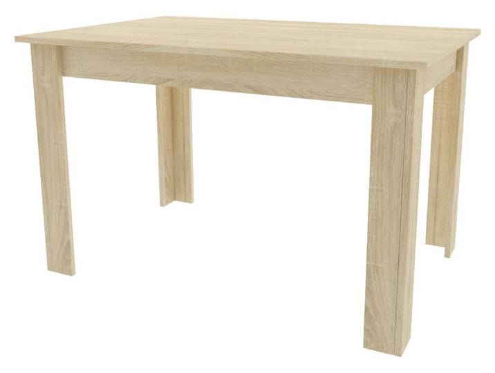 Table rectangulaire NP Chêne Sonoma 120x80 cm