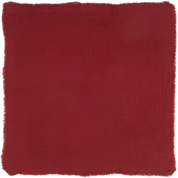 IB Laursen Stoffserviette doppelt gewebt, 40 x 40 cm, rot