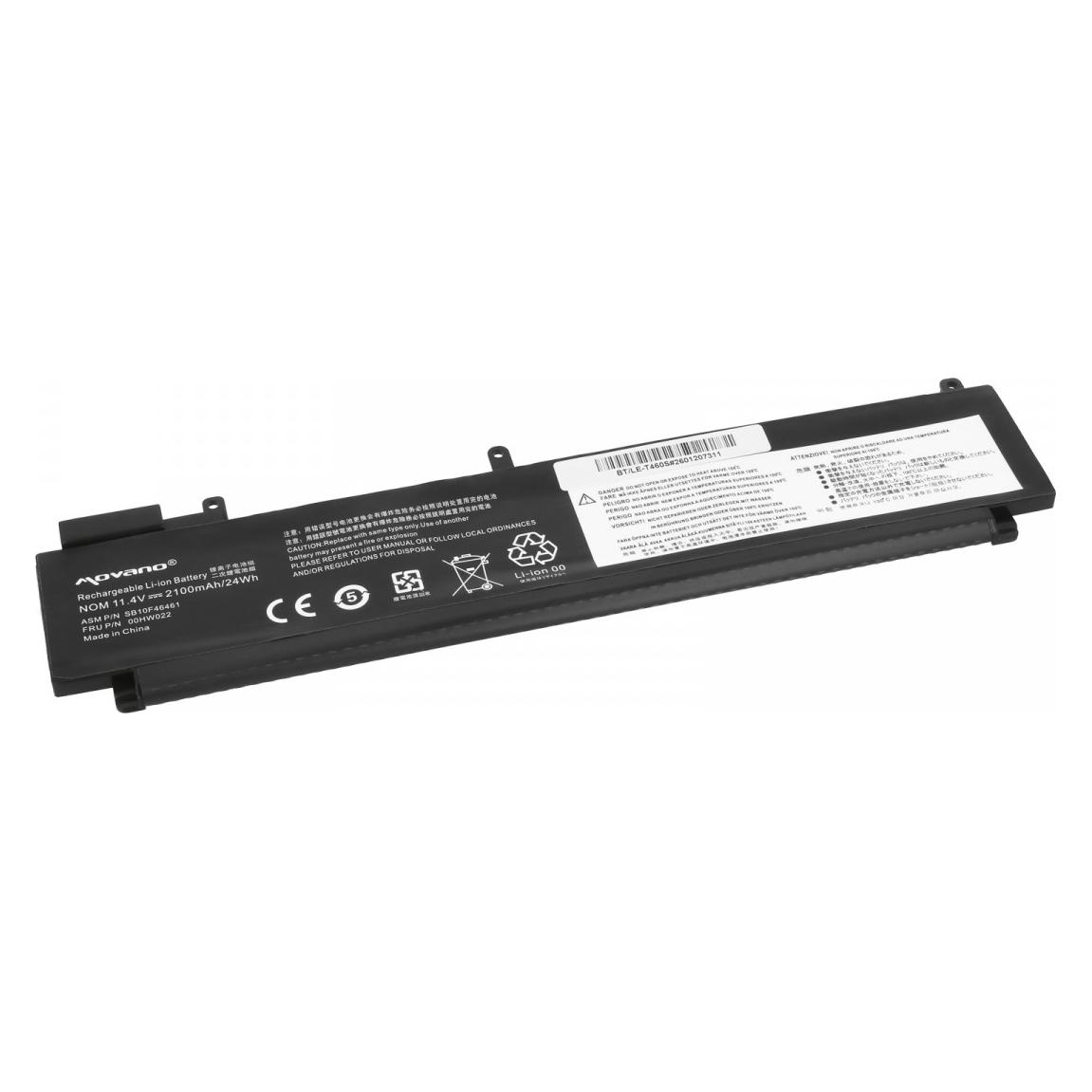 Movano Bateria Bateria L17L3P71 01AV478 do Lenovo Thinkpad T480s (4650 mAh) (BT/LE-T480S)