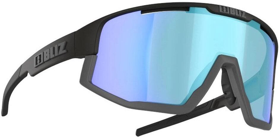 Bliz  - Fusion Nano Optics Nordic Light Matt Black Coral Orange Blue Mirror - Lunettes de soleil