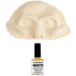 Maskworld Untoter Halbmaske