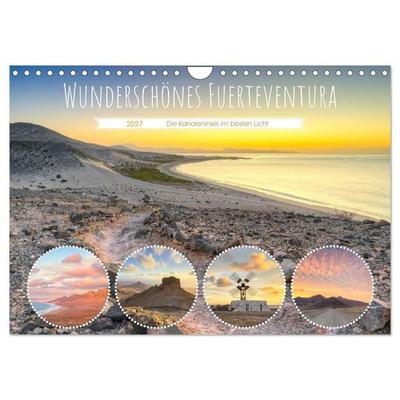 Wunderschönes Fuerteventura (Wandkalender 2027 DIN A4 quer), CALVENDO Monatskalender