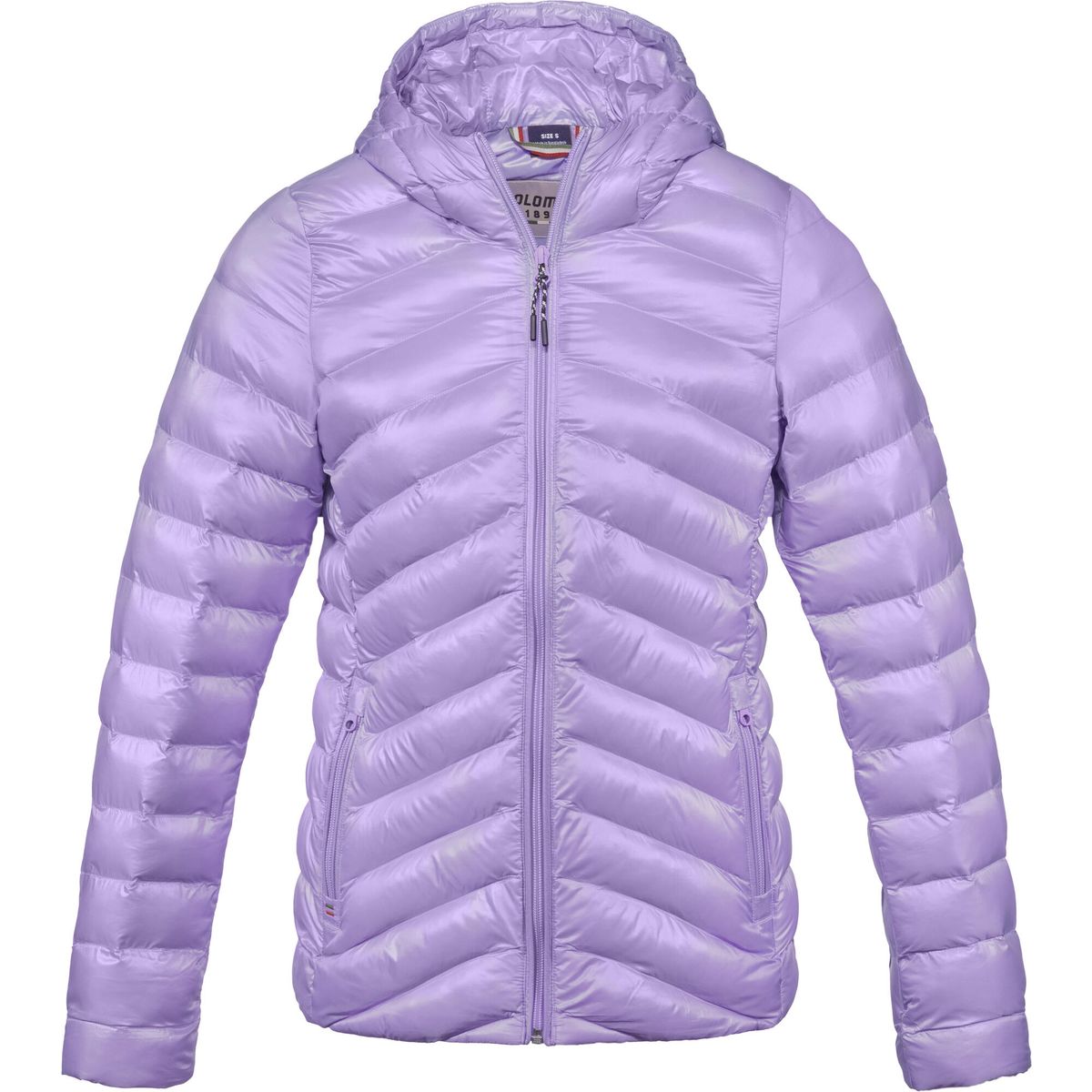 Dolomite Jacket Hood W's Gard lavender purple (1493) XS 2855321493003