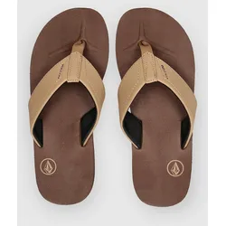 Volcom Victor Sandalen brown khaki Gr. 7.0