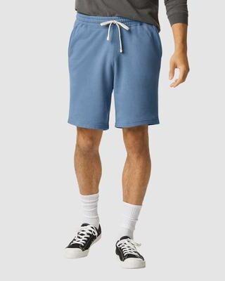 Comfort Colors 1468CC Men's Garment-Dyed Lightweight Fleece Sweat Shorts in Blue Jean size XL   Cotton