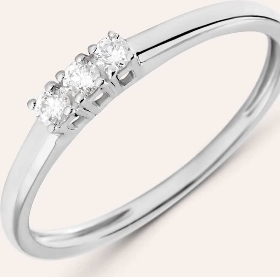 Stroili Anello Trilogy Grace Oro Bianco Diamante Collezione: Grace - Misura 50 Oro Bianco