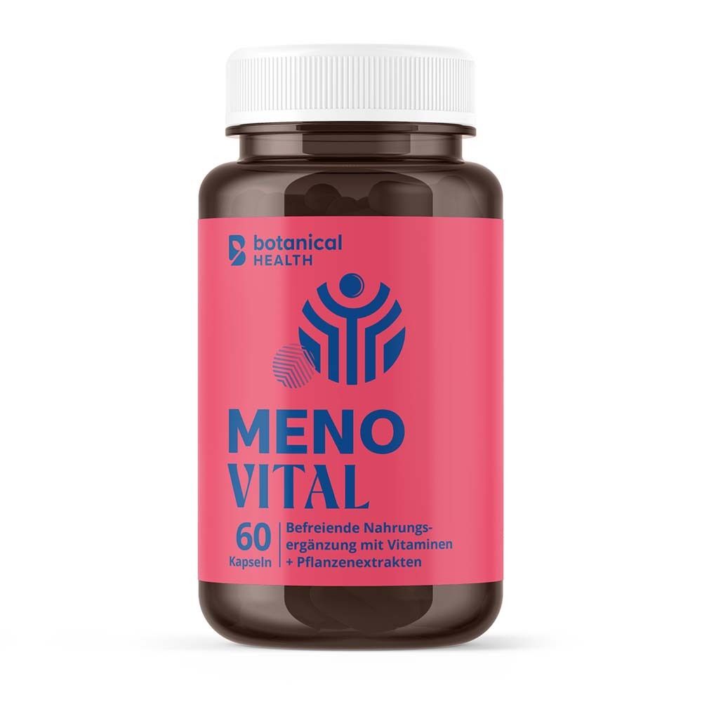 Meno Vital Rhabarber Rotklee Traubenkern Vit.Kaps. 60 St Kapseln