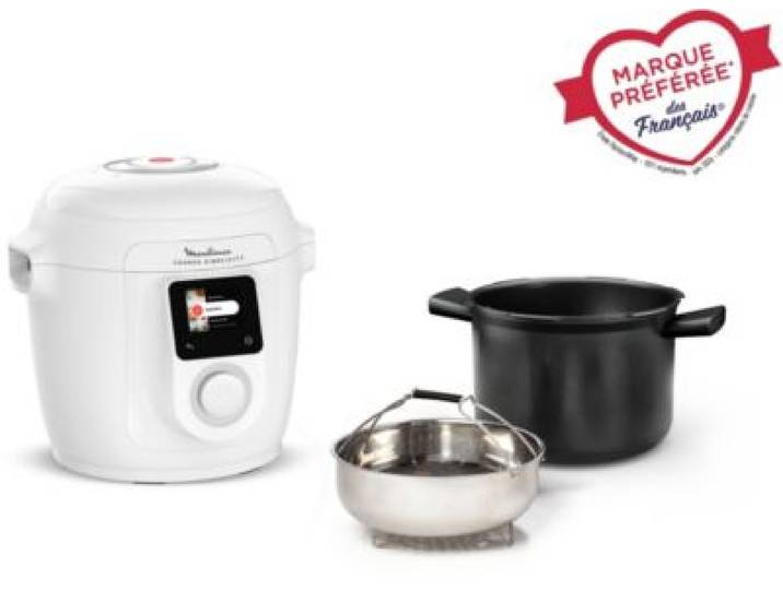 Moulinex - Cookeo Ce82x1f0 Cookeo Simplicity Avec Couvercle Extra Crisp