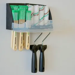 POWERTEC COLOR Werkzeugboxen Streichset, Lackierset oder Lasurset 12tlg.