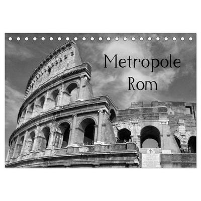 Metropole Rom (Tischkalender 2027 DIN A5 quer), CALVENDO Monatskalender