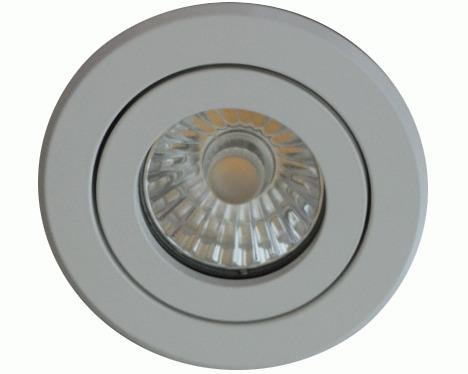 Mobilux Einbaustrahler MOA DISC 1xmax.50W GU5,3 45° weiß 01600045 4251399700040