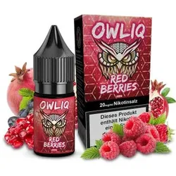 OWLIQ Red Berries NicSalt Liquid 10ml / 20mg