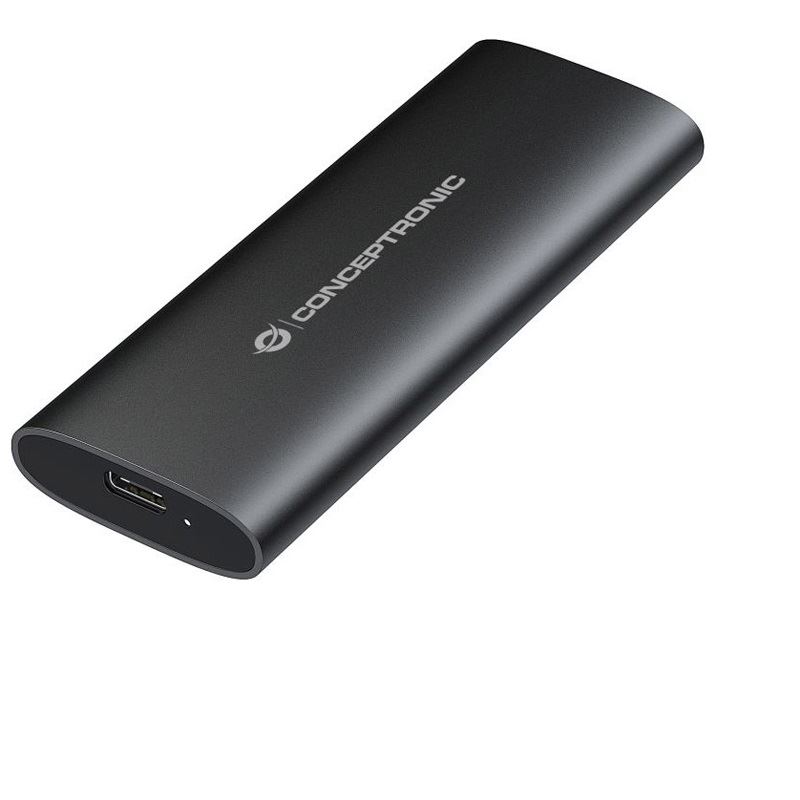 Conceptronic SSD Gehäuse M.2 USB3.2 Type-C Gen sw