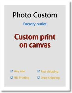 Inspired Finds Custom HD Photo Canvas Print Personalized Wall Art Decor 15.75x19.69in canvas Only