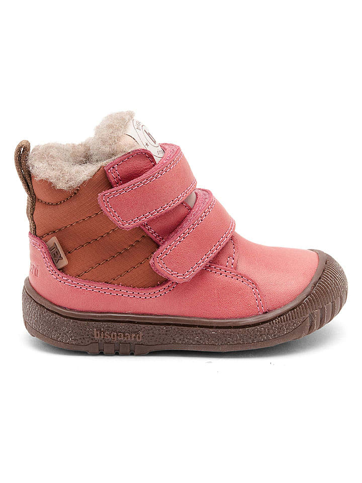 bisgaard Leder-Boots in Pink - 25