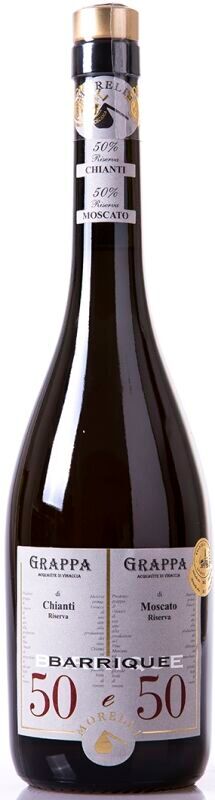 Morelli Grappa 50 e 50 Barrique