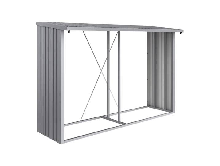Kaminholzregal Woodstock 300, Biohort, silber, Metall