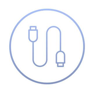 Digitus Farbclips für Patchkabel - Violett