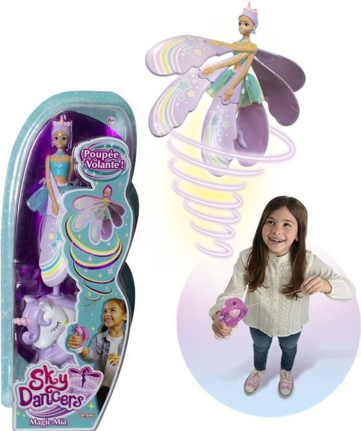Lansay Magic Mia Sky Dancers Vliegende Pop voor kinderen vanaf 6 jaar