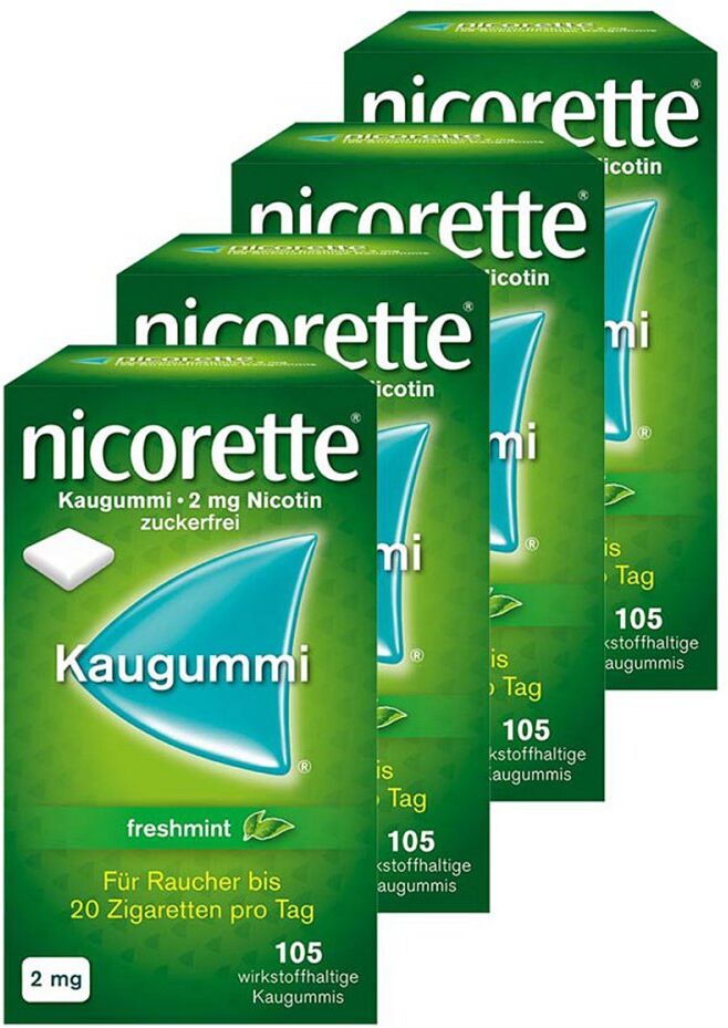 nicorette® Kaugummi 2 mg freshmint