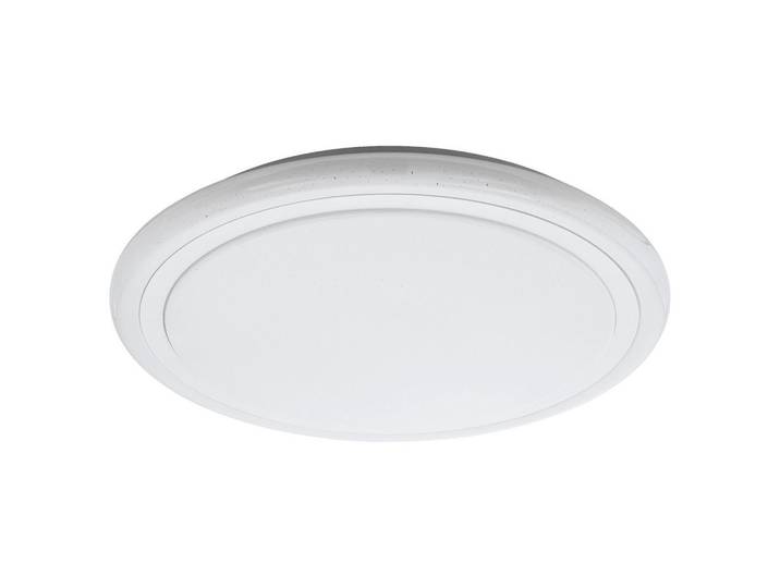 Eglo Led-Deckenleuchte, Weiß, Metall, Kunststoff, rund, 7.5 cm, Farbwechsler, Timerfunktion, Lampen & Leuchten, LED Beleuchtung, LED-Deckenleuchten