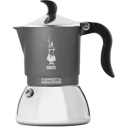 Bialetti Espressokocher, Espressokocher, Schwarz, Silber