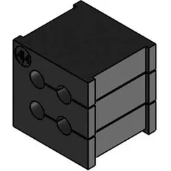 Icotek Kabeldurchführungstülle KT 4/4 schwarz