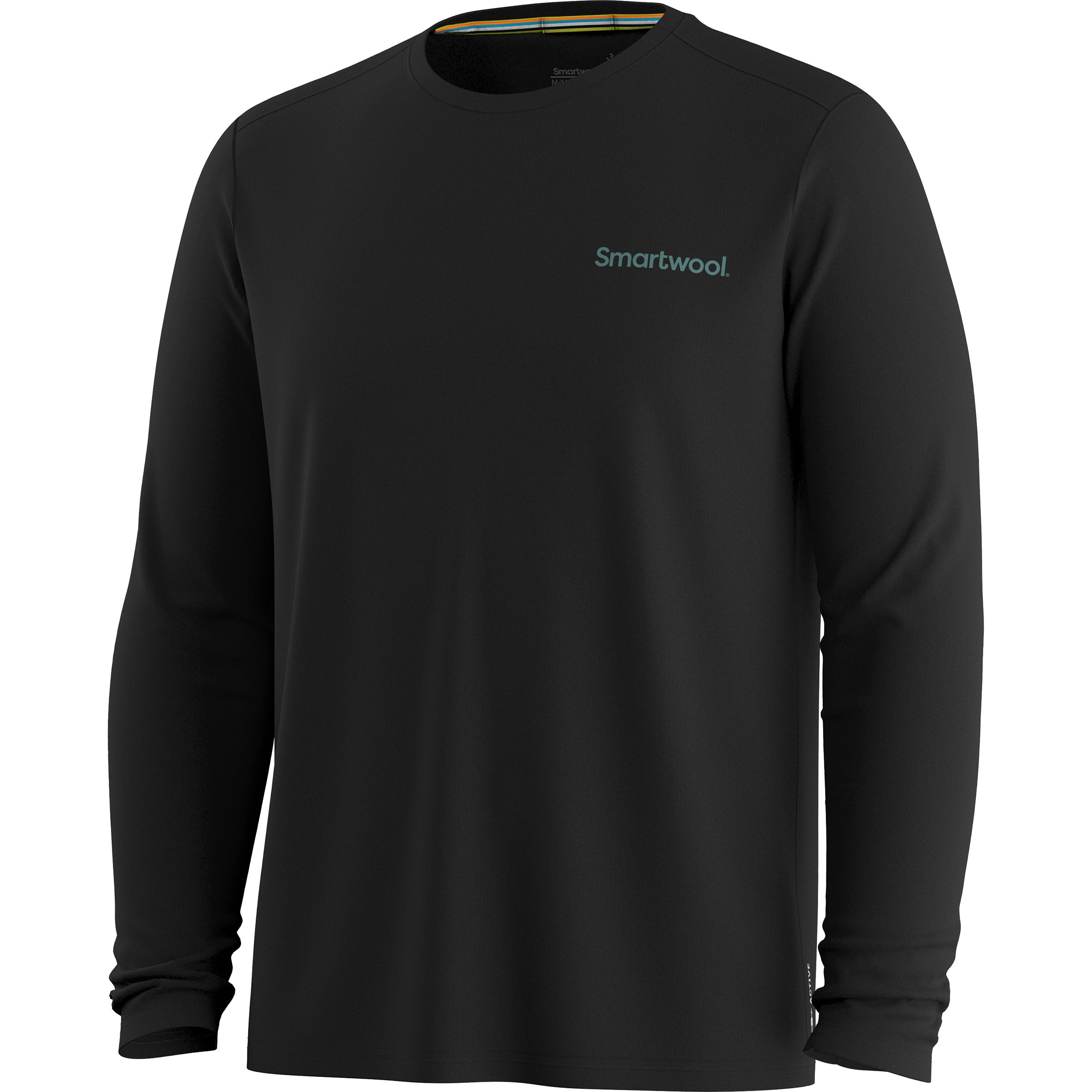 Smartwool Summit Quest Active Herren Longsleeves schwarz Größe S Lifestyle Schnell trocknend Merinowolle