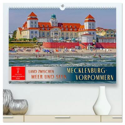Mecklenburg-Vorpommern - Land zwischen Meer und Seen (hochwertiger Premium Wandkalender 2026 DIN A2 quer), Kunstdruck in Hochglanz