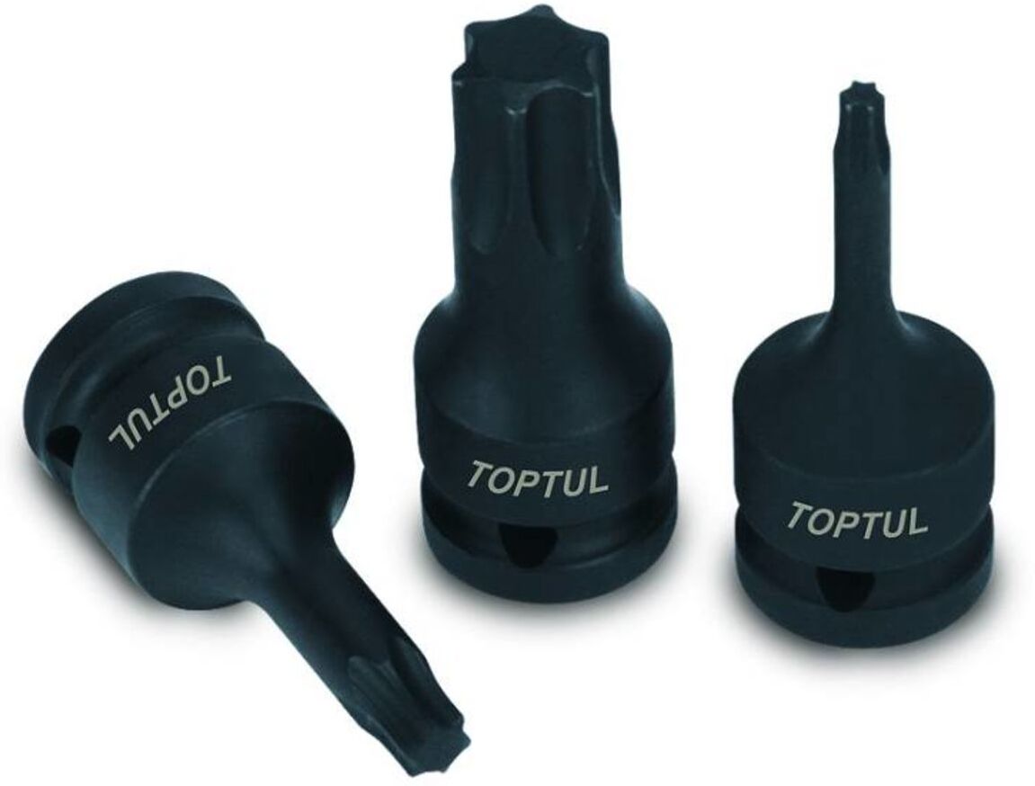 TORX Schlag-Stecknuss TOPTUL 1/2 zoll T70, Länge 60mm