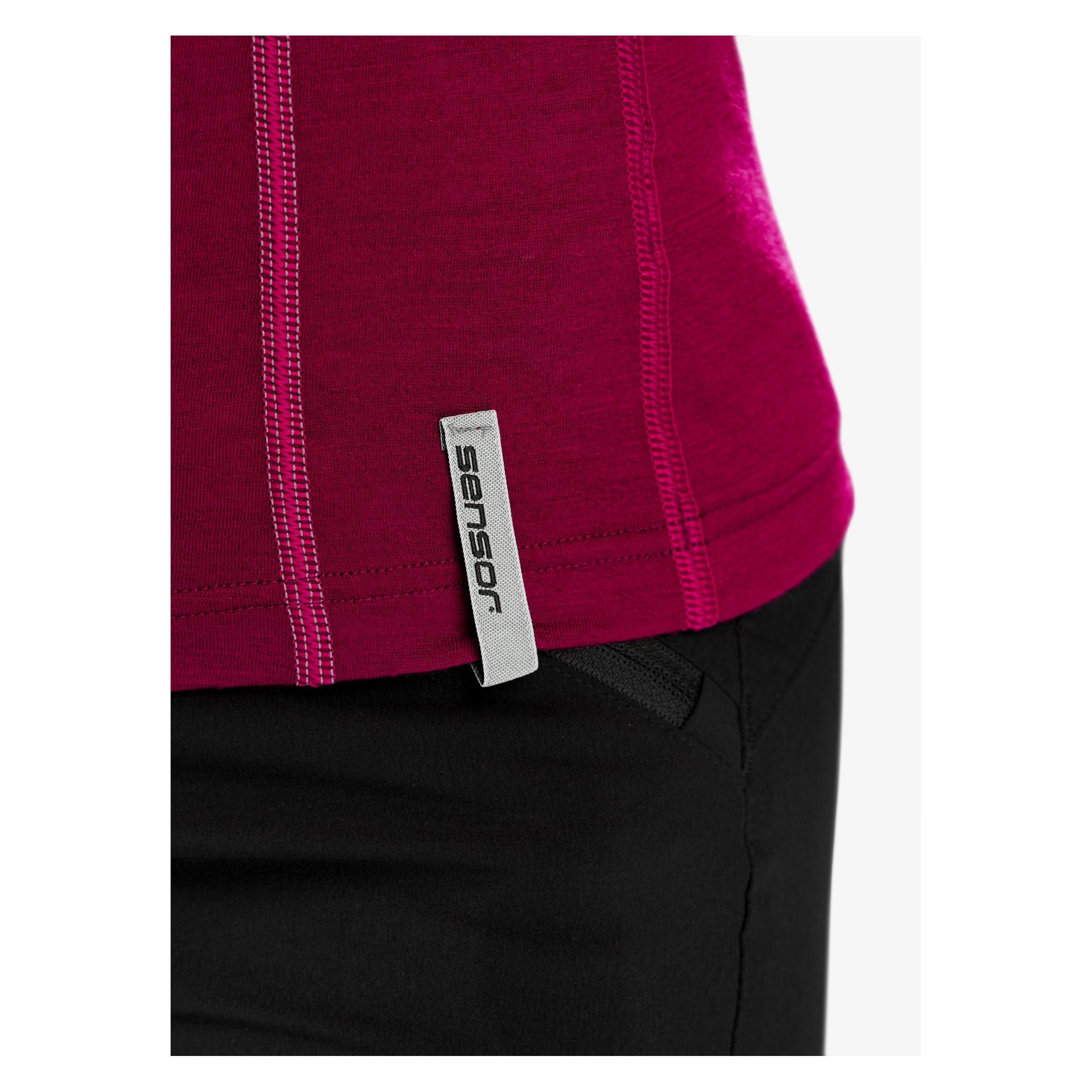 No Name Damen Thermohemd Sensor Merino lila Grösse M (M) (18216)