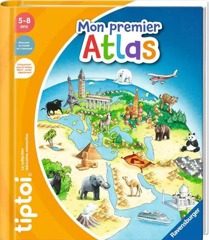Tiptoi Why? Why? Why? : Mon premier Atlas - Ravensburger
