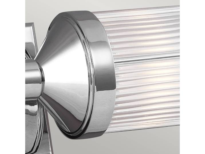 FEISS Wandleuchte Paulson, chrom / silber, für Wohn- / Esszimmer, Metall