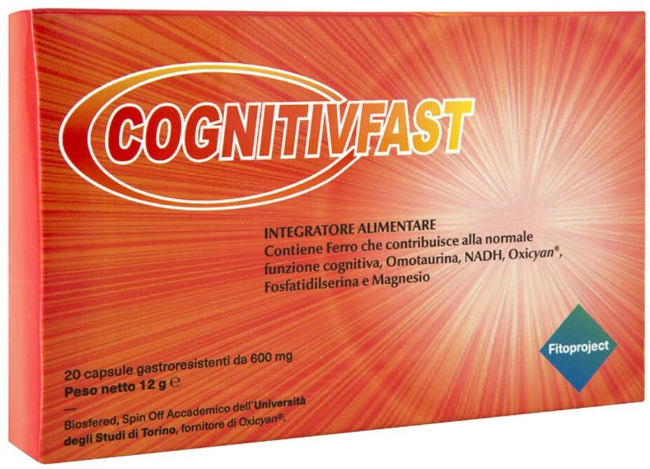 FITOPROJECT Srl COGNITIV FAST 20 CAPSULE