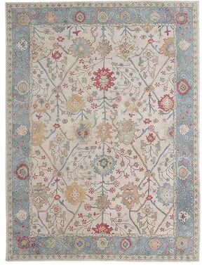 Kelsey Hand Tufted Rug - Cornflower, 9' x 12' - Ballard Designs