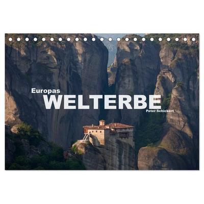Europas Welterbe (Tischkalender 2027 DIN A5 quer), CALVENDO Monatskalender