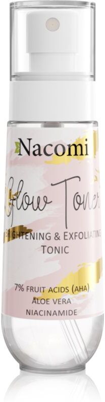 Nacomi Glow Toner Clarifying Toner With AHAs 80 ml