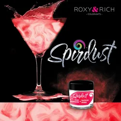 Metallic-Farbe für Getränke Spirdust Rosa Saphir 1,5 g
