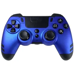 Steelplay Slim Pack Wireless Controller Sapphire Blue Multi (PC, PS3, PS4), Gaming Controller, Blau